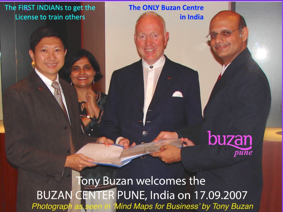 Tony Buzan and Instructors